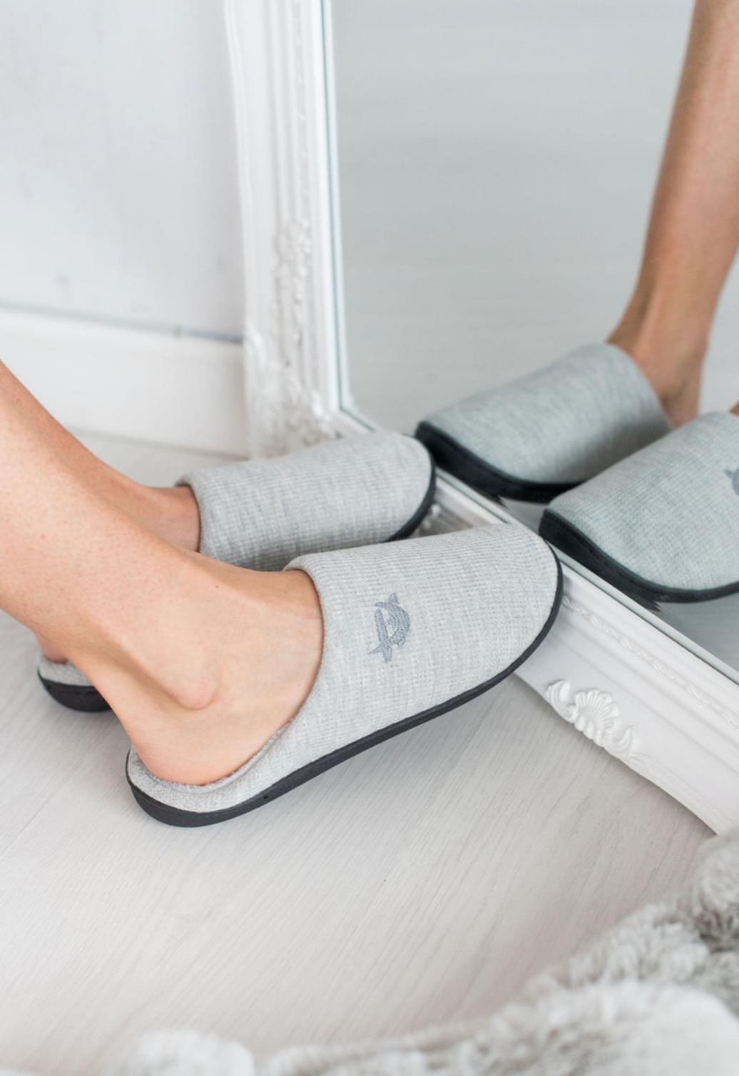 warm slip on slippers